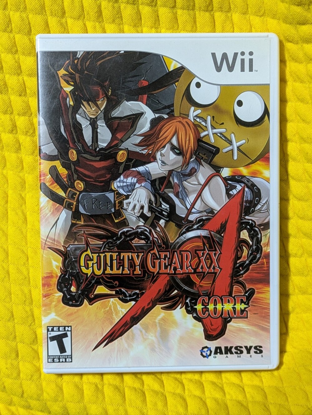 GUILTY GEARS XX Accent Core | Nintendo WII |  Game In Box | No Manual | GC